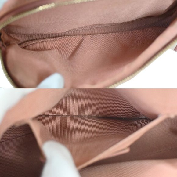 CHANEL CC Matelasse Mini Chain Shoulder Bag Leather Pink GHW Italy - Picture 10 of 16